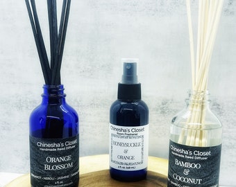 Reed Diffusers, Natural Diffuser, Home fragrance, Flameless Candle, Rattan Reeds, Diffuser, Phthalate Free Diffuser, Non Toxic Reed Diffuser