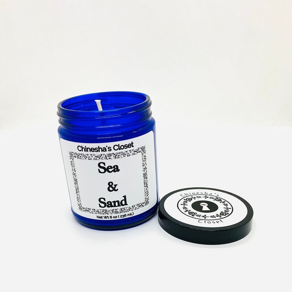 Sea and Sand Candles Etsy