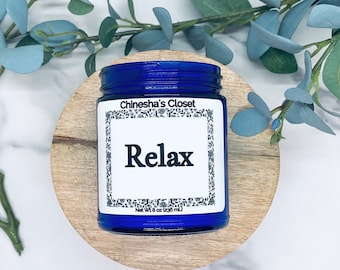 Relax Candle, Homemade Candles, Luxury Candle, Book Candle, Aromatherapy Candle, Wood Wick Candle, Lemon Candle