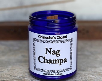 Nag Champa, Soy Candles, Wood Wick Candles, Homemade Candles, Pet Safe Candles, Unique Candles, Ritual Candles, Personalized Candles