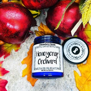 Honeycrisp Orchard, Soy Candle, Fall Candles, Homemade Candles, Fall Holiday Decor, Wood Wick Candles, Autumn Candle, Fall Decor