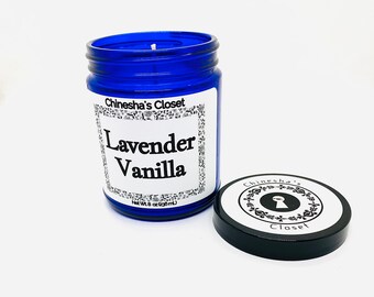 Lavender Vanilla Candle, Soy Candle, Homemade Candles, Wood Wick Candles, Luxury Candles, Book Candle