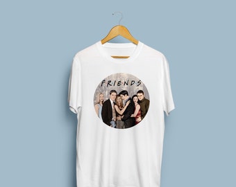 Friends TV Show Shirt Graphic Tee Friends Shirt Friends Sitcom T Shirt Movie Shirt TV Show Tee Friends Print Shirt Friends Font Tee TU1222