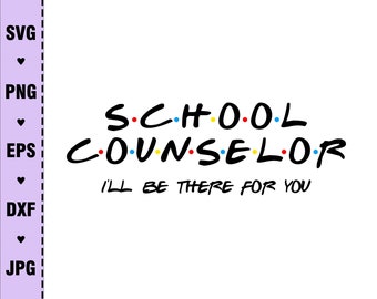 School Counselor Svg Etsy