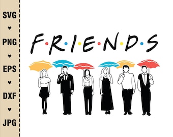 Free Free 155 Silhouette Friends Svg SVG PNG EPS DXF File