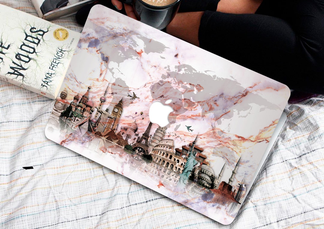 World Map MacBook Pro 16 Case 2013 MacBook Air 13 Inch Case Etsy