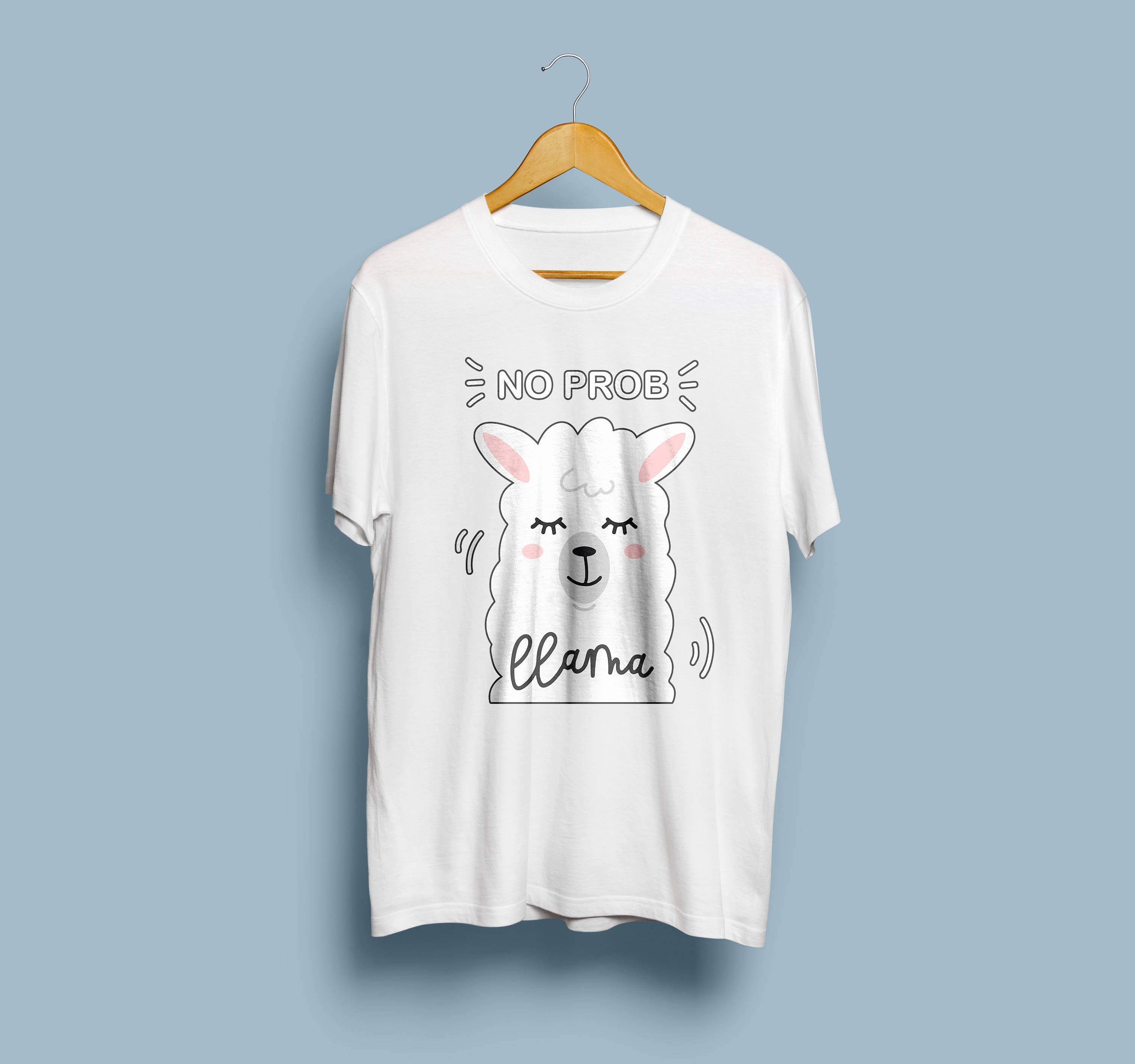 Image of Lama T Shirt Graphic Animal Print Alpaca Girls Tees Lover Gifts Unisex Adult Clothing Mens Womens Tu1067