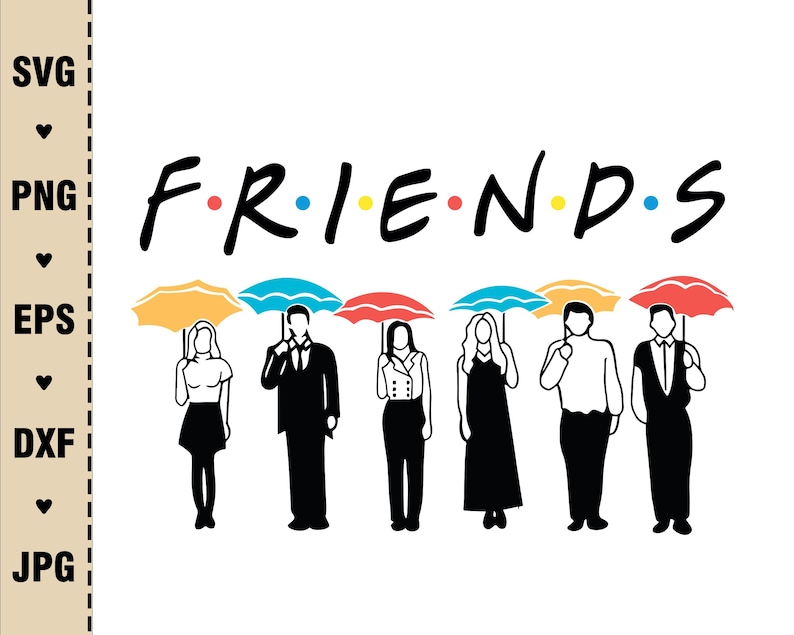 Free Free 63 Friends Tv Show Logo Svg SVG PNG EPS DXF File