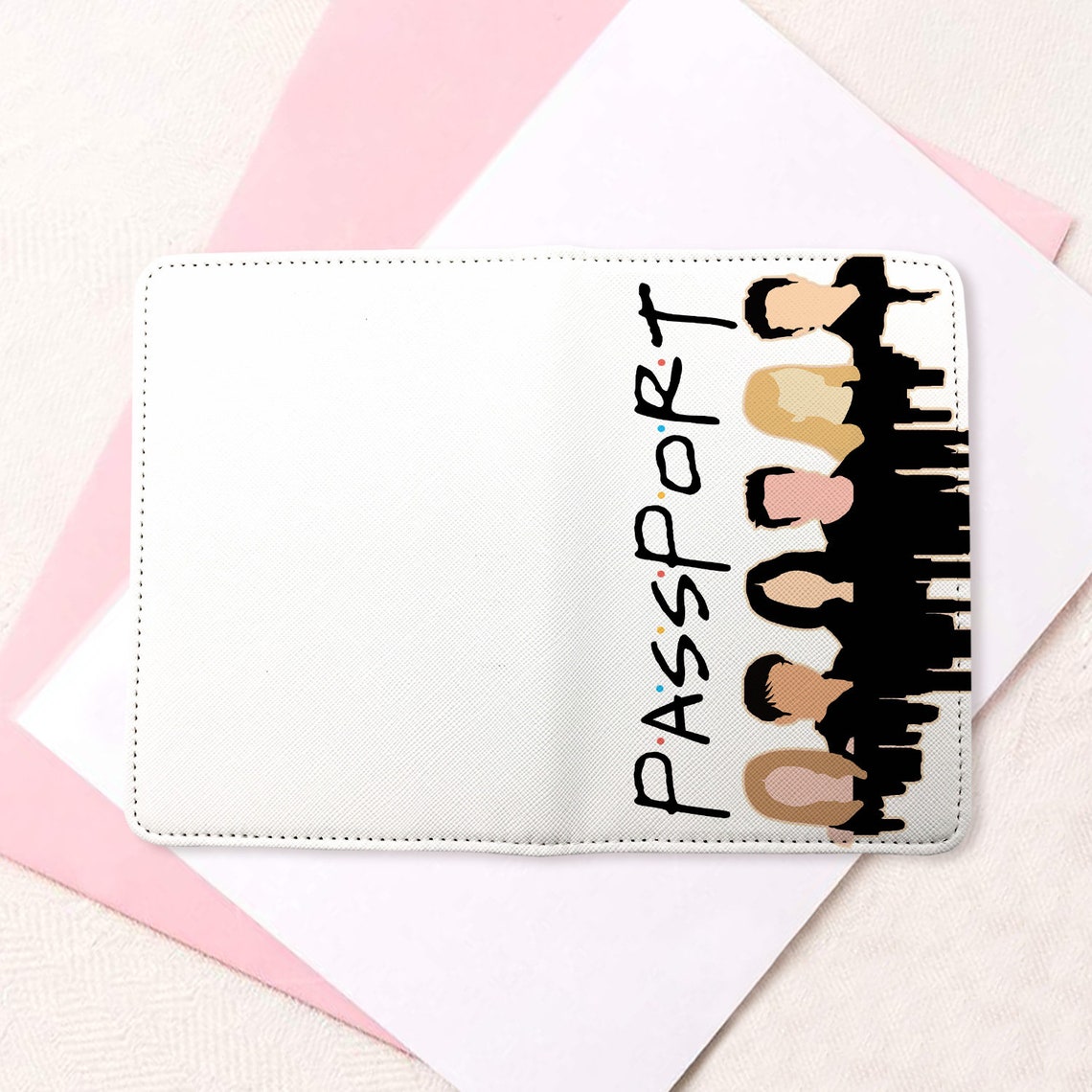 Friends Passport Cover Luggage Tag TV Show Card Holder Custom Etsy
