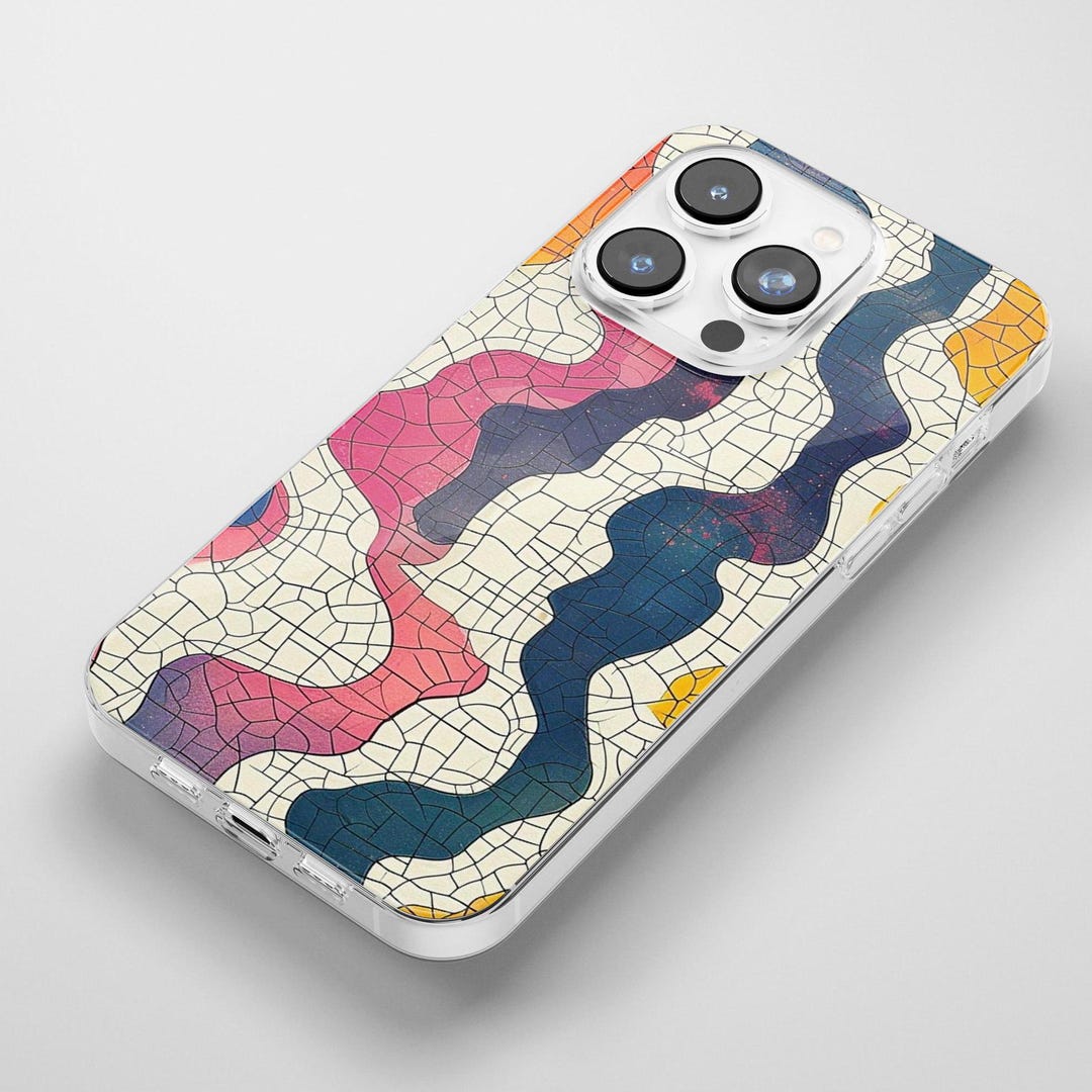 IPhone 16 Max Case With Abstract Design iPhone 12 Max Case Abstract Art