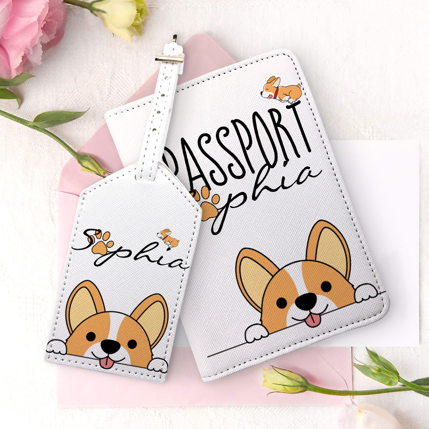 Custom Passport Wallet for Dog Owners