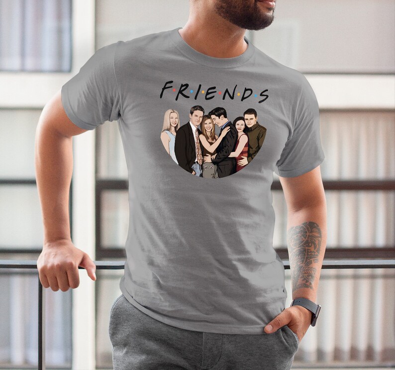 Friends TV Show Shirt Graphic Tee Friends Shirt Friends Sitcom | Etsy