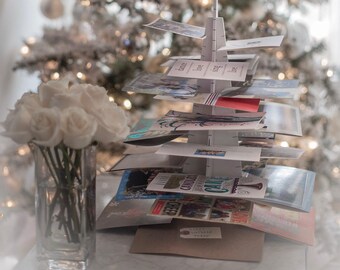 Holiday card holder | Etsy