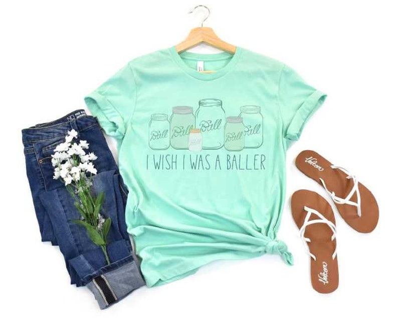 I Wish I Was A Baller Tee