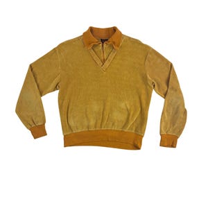 70s Velour Shirt - Etsy
