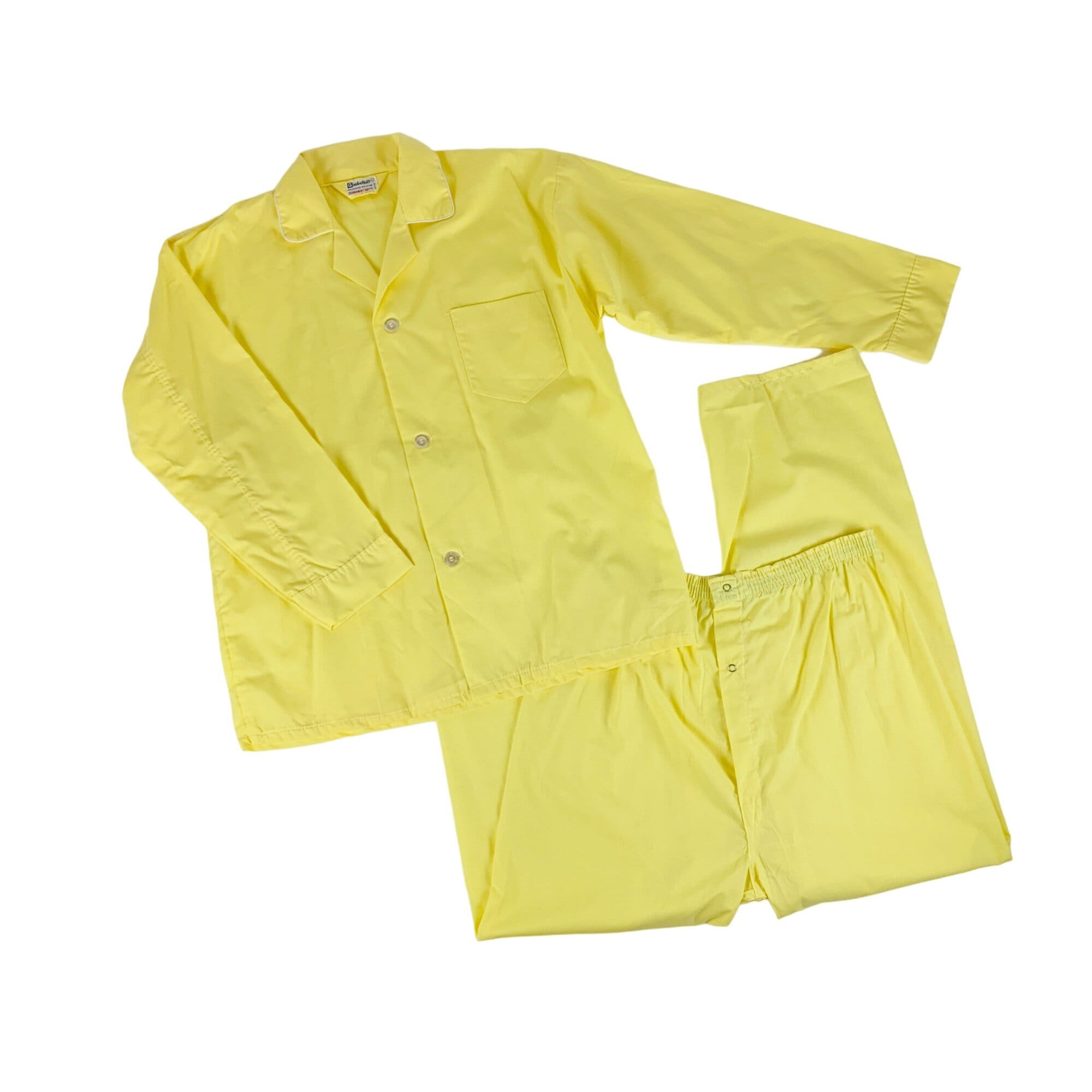 Mens yellow pajamas sale