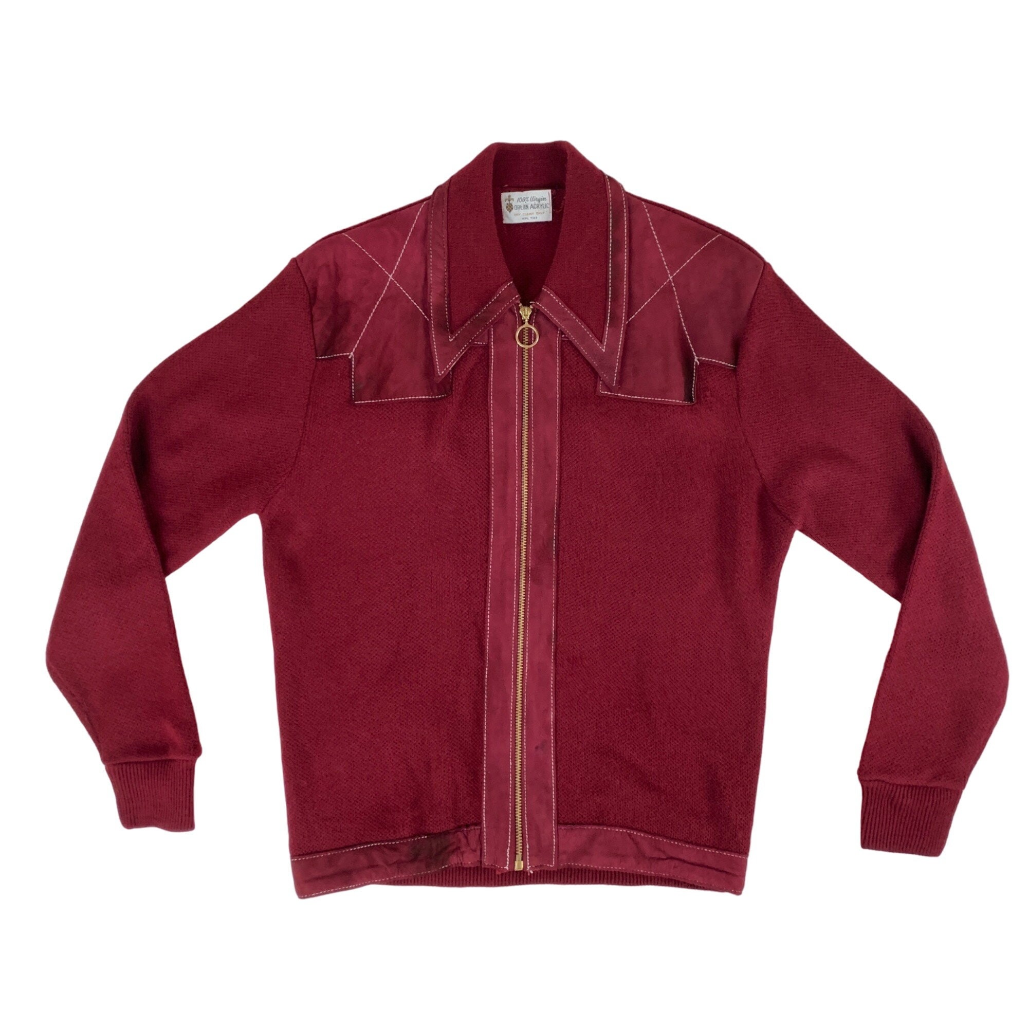 O ring cheap zipper sweater