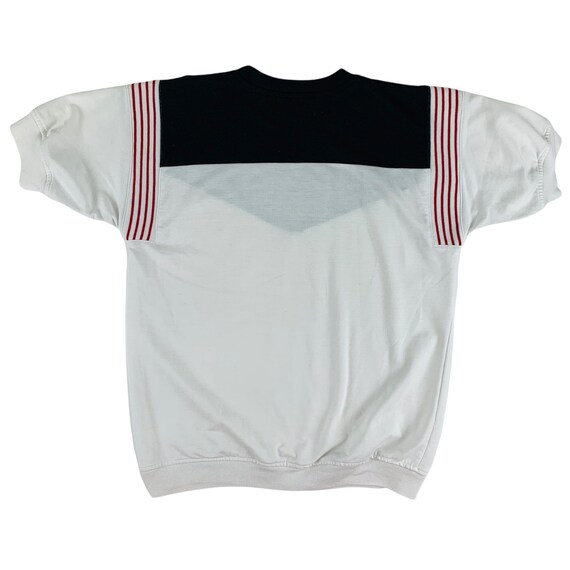 Vintage 1980s Red Stripe Short Sleeve The Members… - image 8