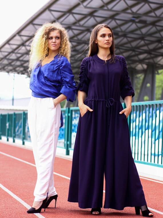jumpsuit and kimono outfit