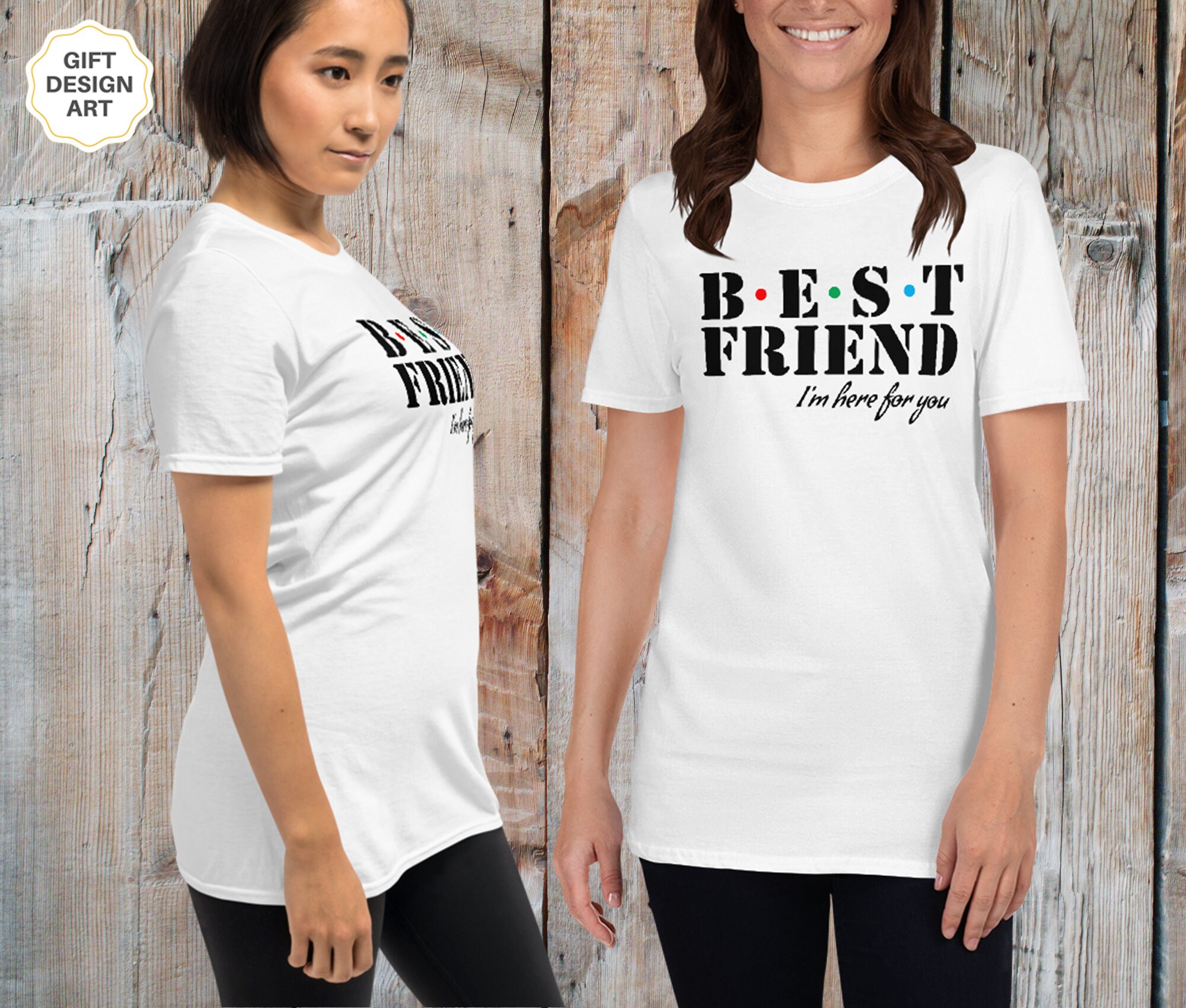 Best Friend Shirts Best Friend Shirts for 2 Best Friends - Etsy UK