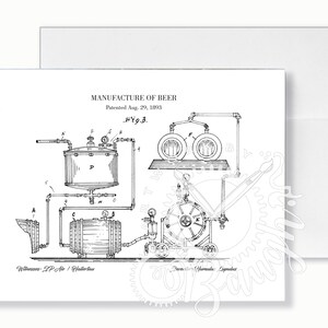 Artisanat, carte de voeux, intérieur vide, cartes pour les hommes, cartes pour le papa de brassage
