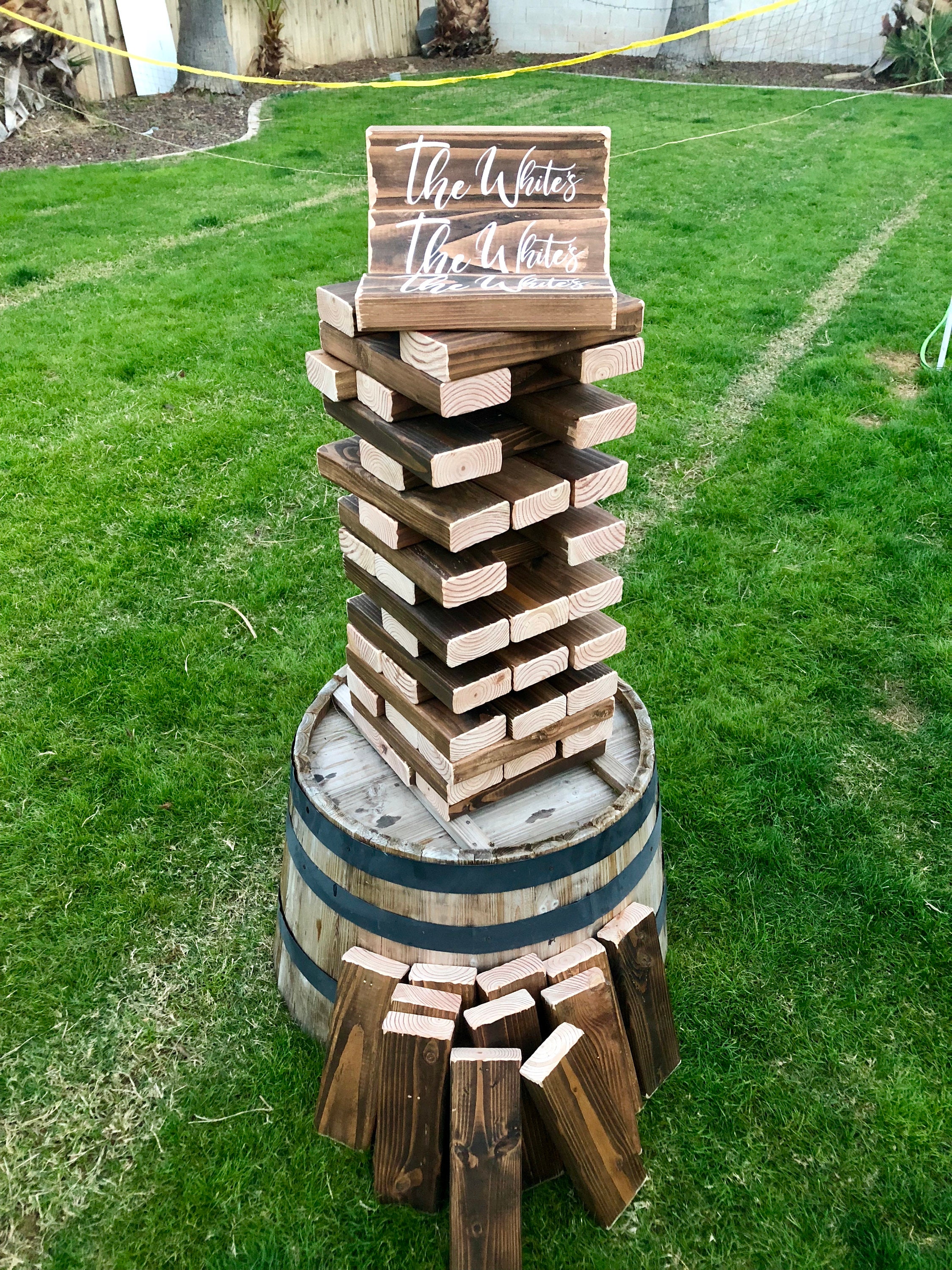 Personalize your set Backyard Towers Etsy 日本