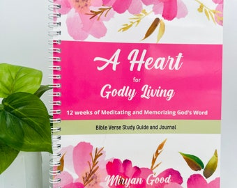 Bible Study Journal for Bible Study Scripture Journal Notebook with Bible Study Devotional Scripture Bible Memory Notebook