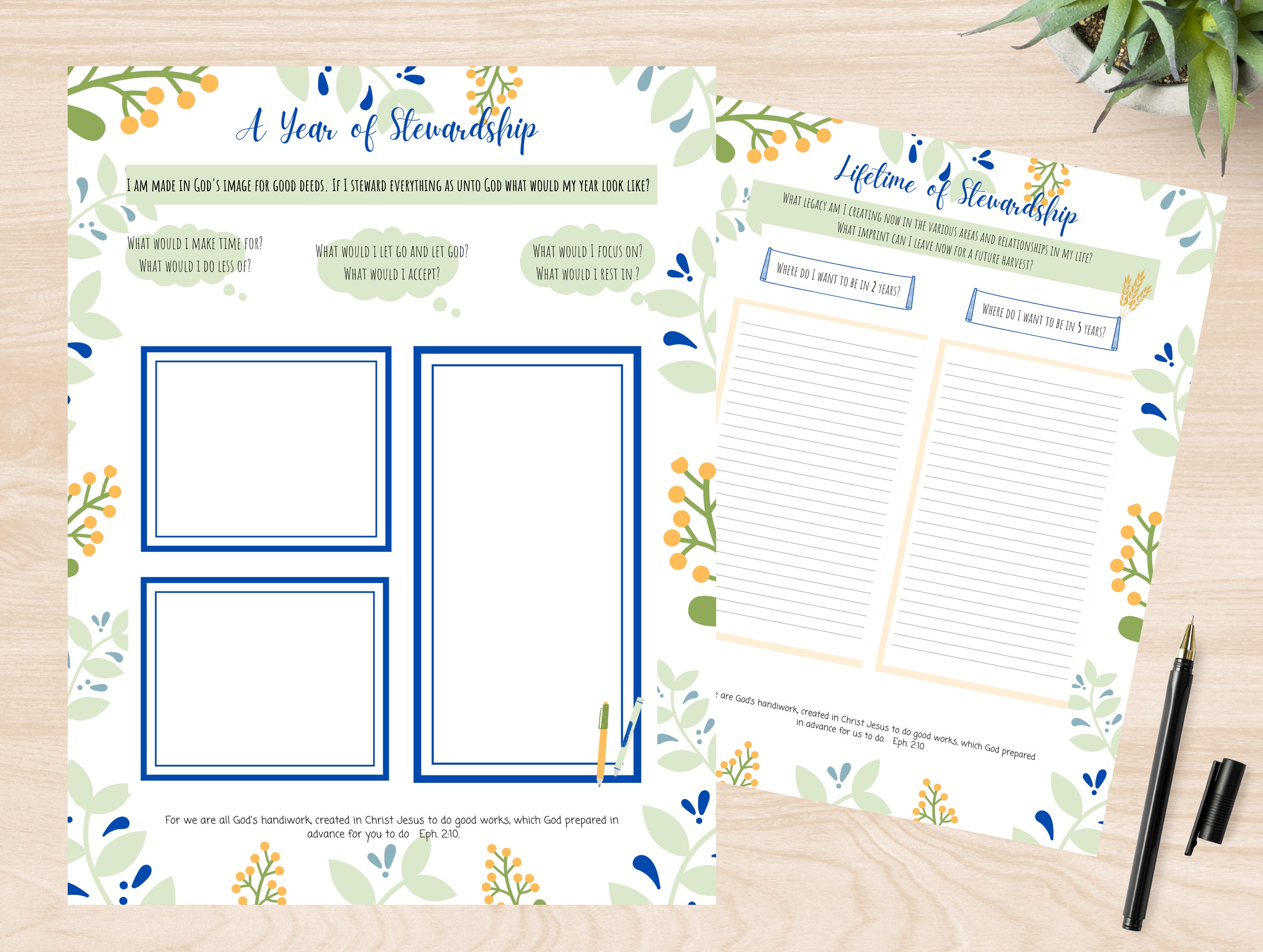 Bible Study/Faith Journal/Worksheet/Digital Printable PDF | Etsy