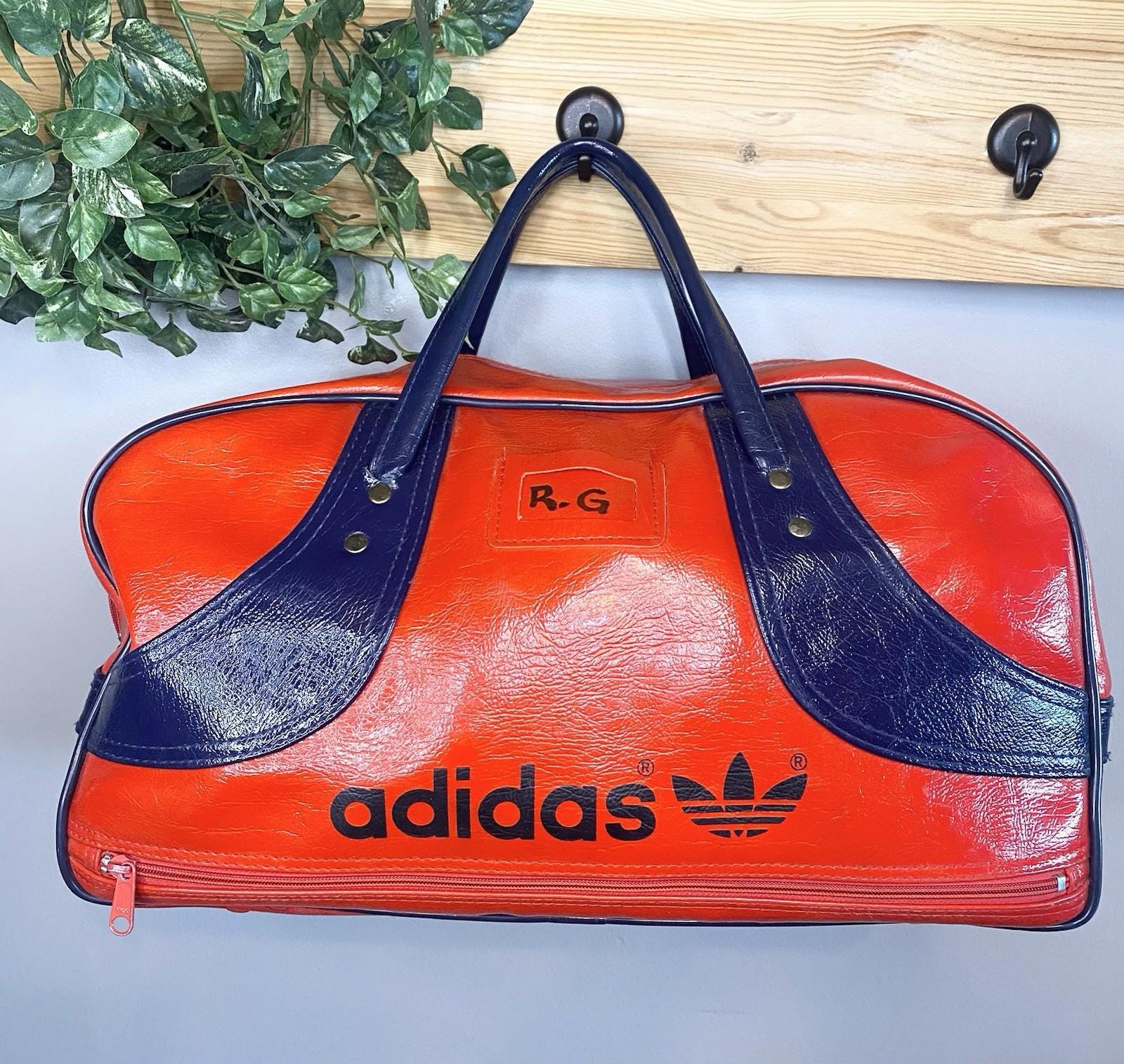 レトロ 70s adidas バッグ ジャンク