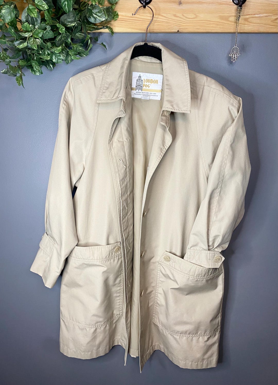1980s London Fog Floral Trench Coat – Everythings Fine Vintage