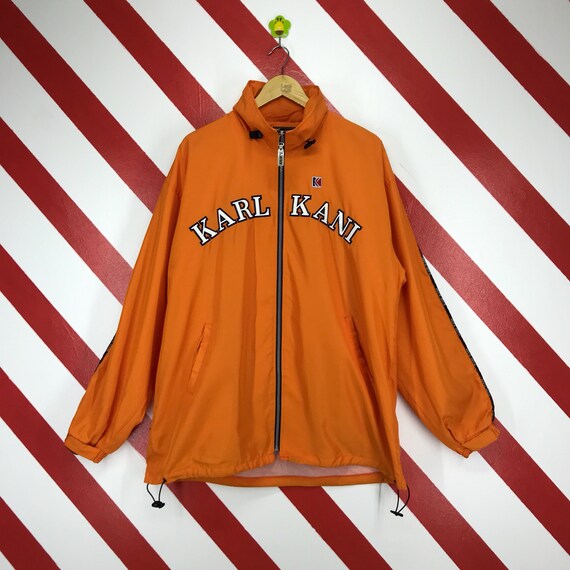 karl kani orange hoodie