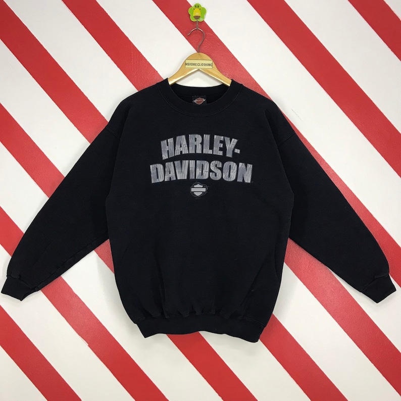 Harley davidson crew neck sweatshirt Clearance