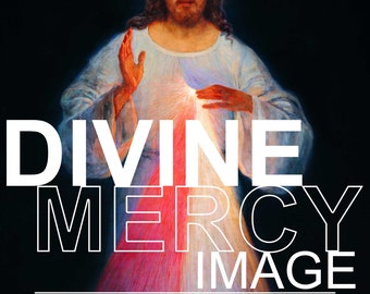 Imagen de Jesucristo Divina Misericordia, descarga digital