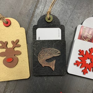 Geschenkkarte Lotto Kartenhalter Ornament SVG Laser Ready Datei Weihnachten Abschluss Lehrer Geschenke Teenager und mehr