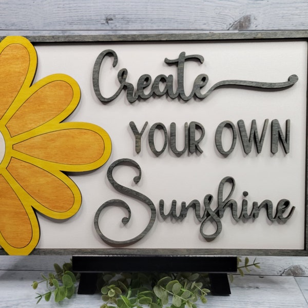 Create Your Own Sunshine SVG Laser Ready File