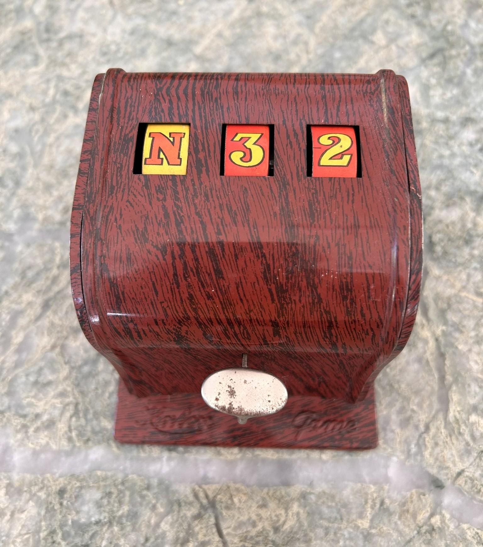 Antique Bingo Game - Etsy