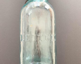 Vintage "Leotric" Half-gallon Canning Jar