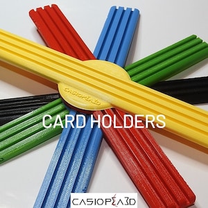 Présentoir et carte - Marvel, Star Wars, Kittens, Sleeping Queens, UNO, Wingspan, Magic, Ticket 2 Ride, Tudor - CASIOPEA3D 3D PLA