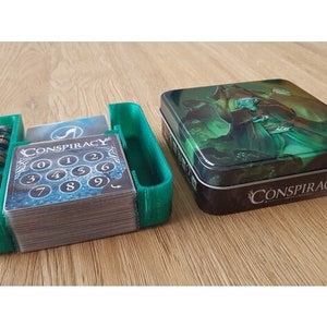 Encart organisateur Conspiracy: Abyss Universe (non officiel) - Meeples et jetons pour jeux de société - CASIOPEA3D - Impression 3D PLA