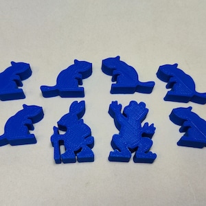 Meeples-Tierfiguren oder Spielsteine für Brettspiele (inoffiziell) – CASIOPEA3D – 3D-PLA-gedrucktes Stück #4 EVERDELL™