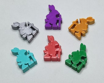 Meeples animal figures or tokens for board game (unofficial) - CASIOPEA3D - 3D PLA printed piece #5 EVERDELL™