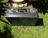 Old Suitcase Made of florida - Vintage florida Suitcase from the 50s - A very old suitcase made in 1959 in Bulgaria - Travel Suitcase