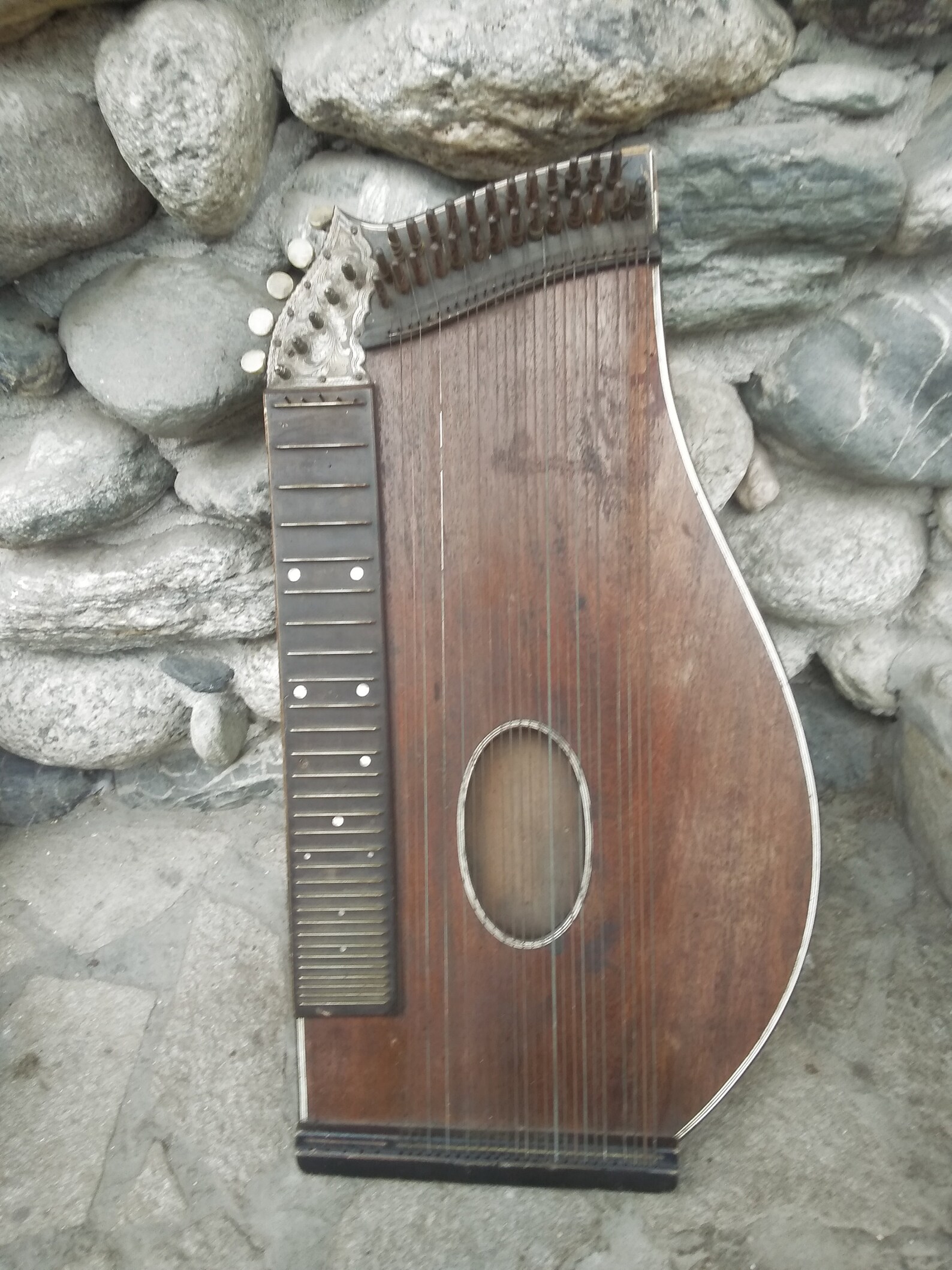 Old German String Instrument ZITHER Very old Guitar Made Etsy