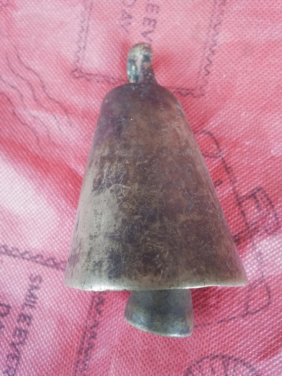 Antique Bronze Bell From the 19 Th Century Vintage Bronze Etsy