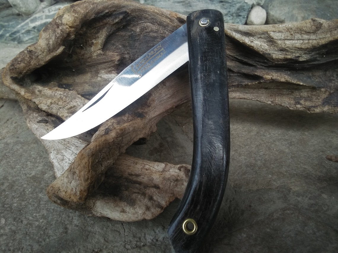 Turkish Folding Knife Unique Knife with Horn Handle Etsy