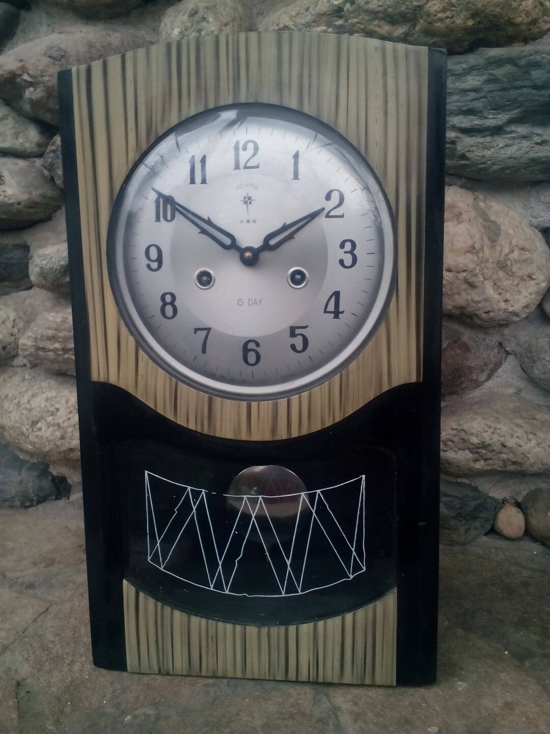 Vintage Wall Clock Wooden Striking Wall Clock Working Pendulum Wall ...