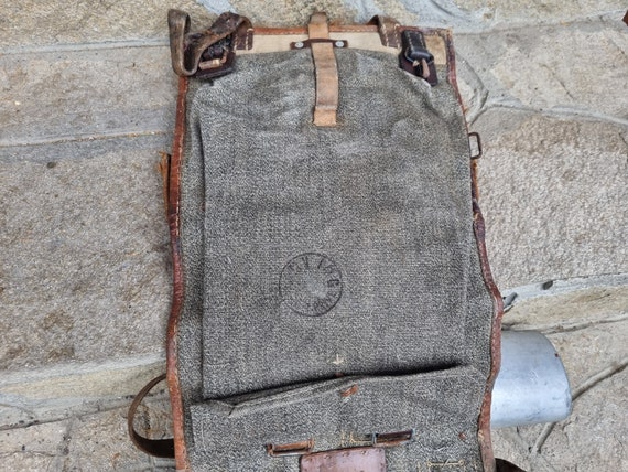 WWII Swiss military backpack signed C. Winkler - … - image 8