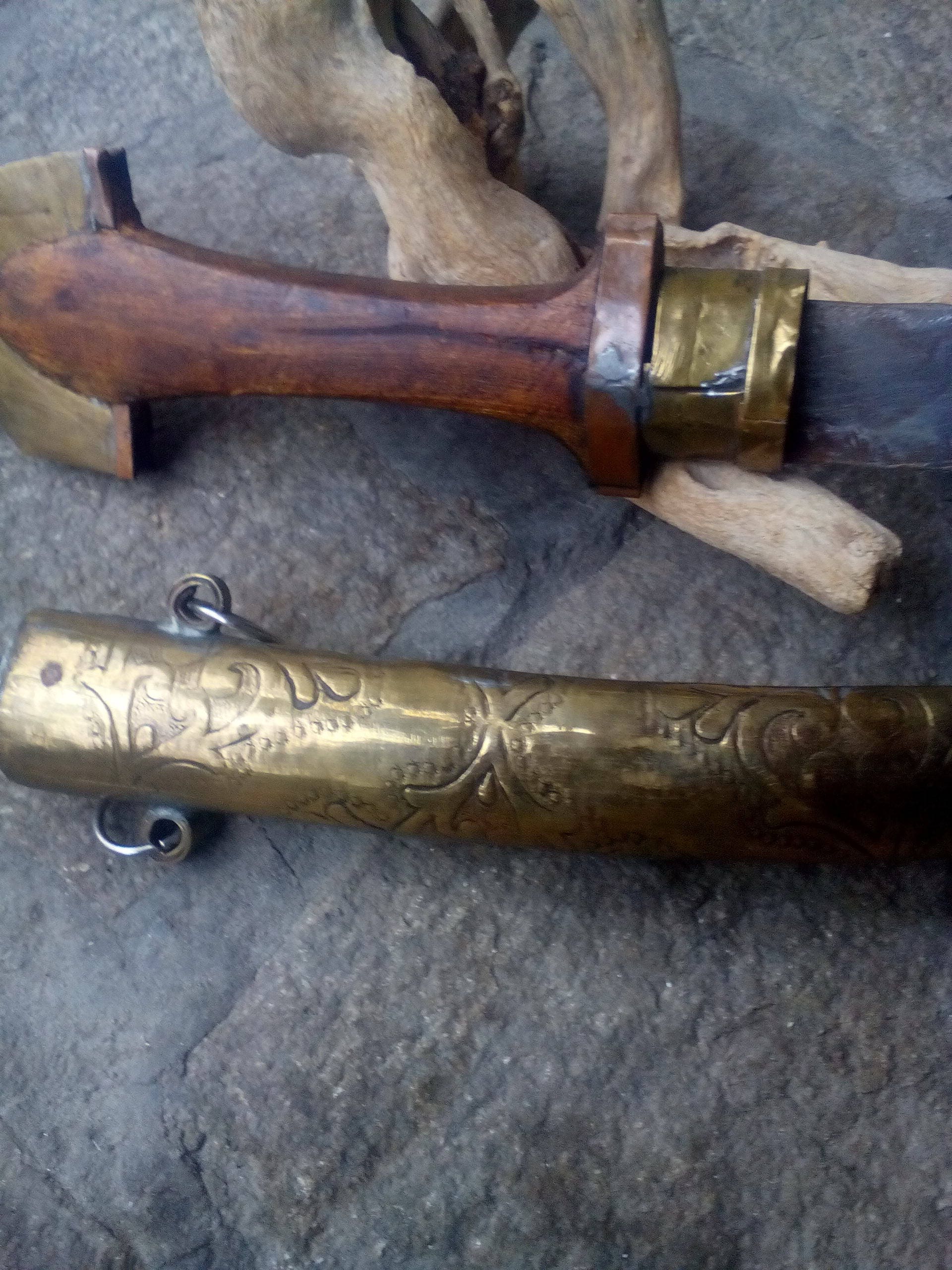 Arabic Knife arabic Innkeeper Old Knife Silver Plated Etsy