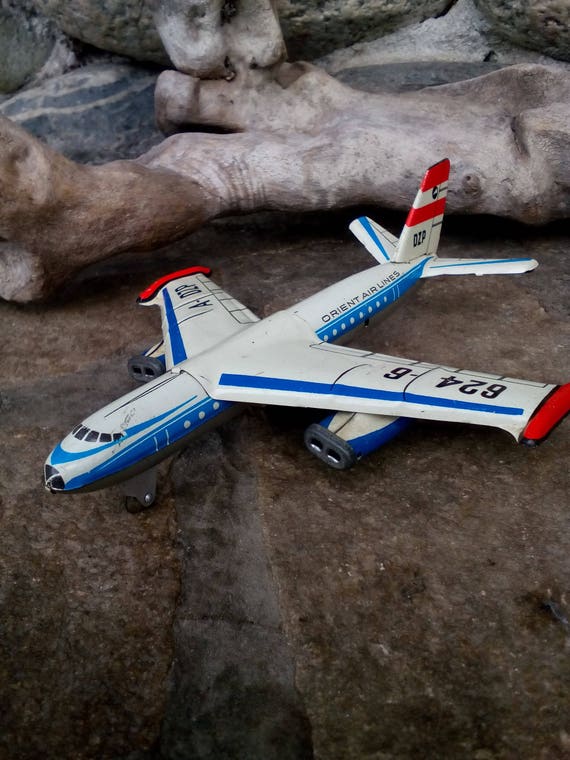 metal toy aeroplane
