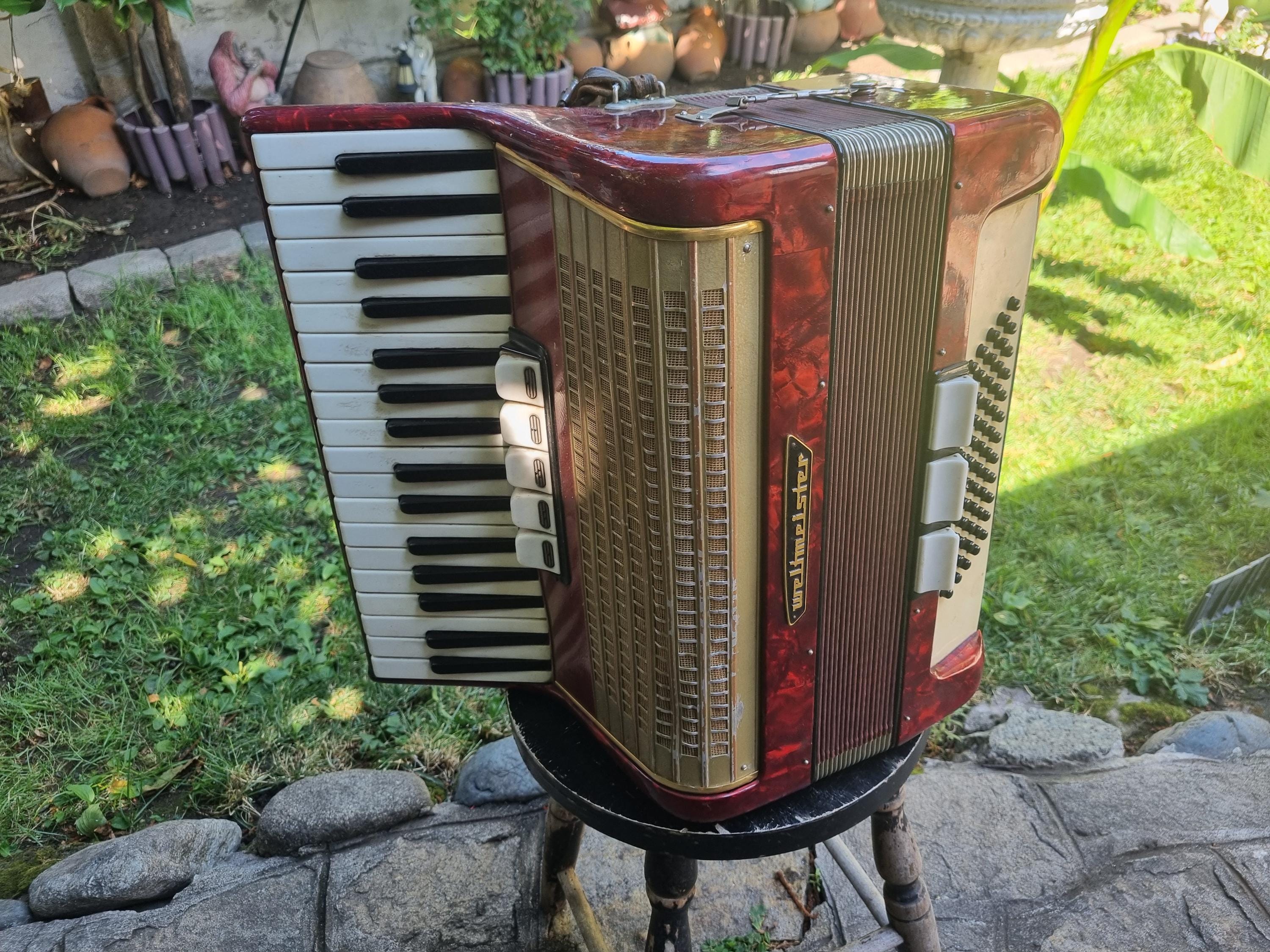 アコーディオン楽器 WELTMEISTER - アコーディオン 60 ベース アコーディオン楽器 WELTMEISTER - アコーディオン 60 ベース